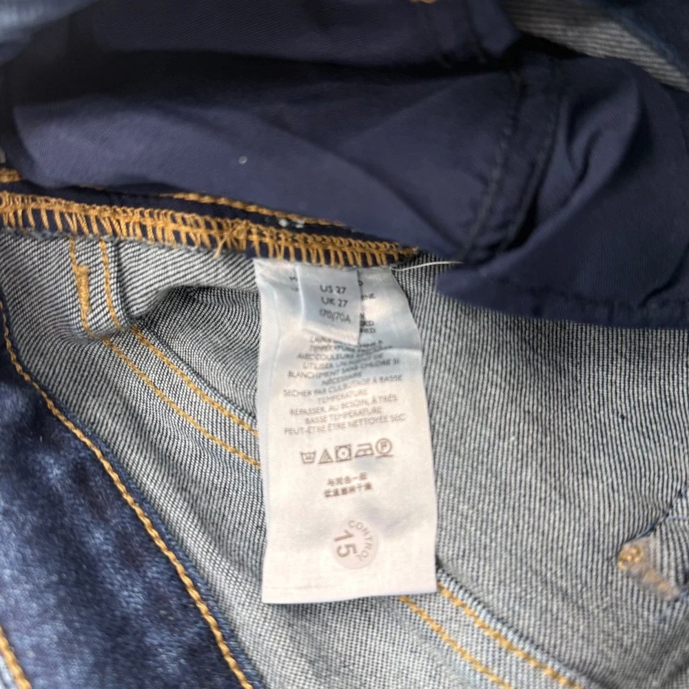 Free People We The Free Raw High‎ Rise Jegging Deep Indigo OB893288 Size 27 NEW